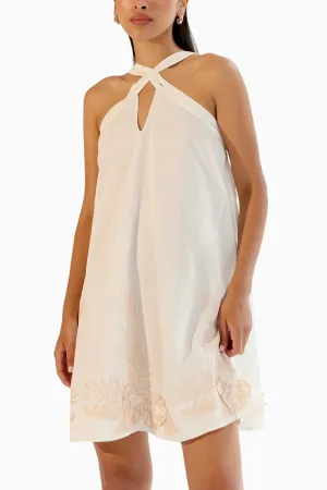 Aida White Mini Dress