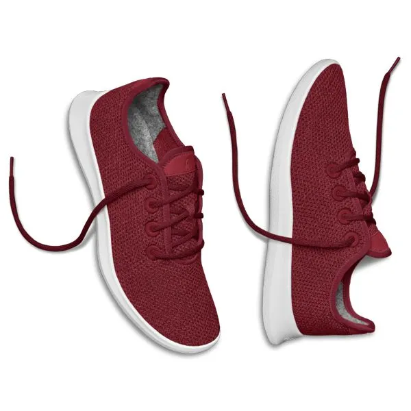 Allbirds Tree Runners - LIMITED EDITION:  Clay Red (White Sole)