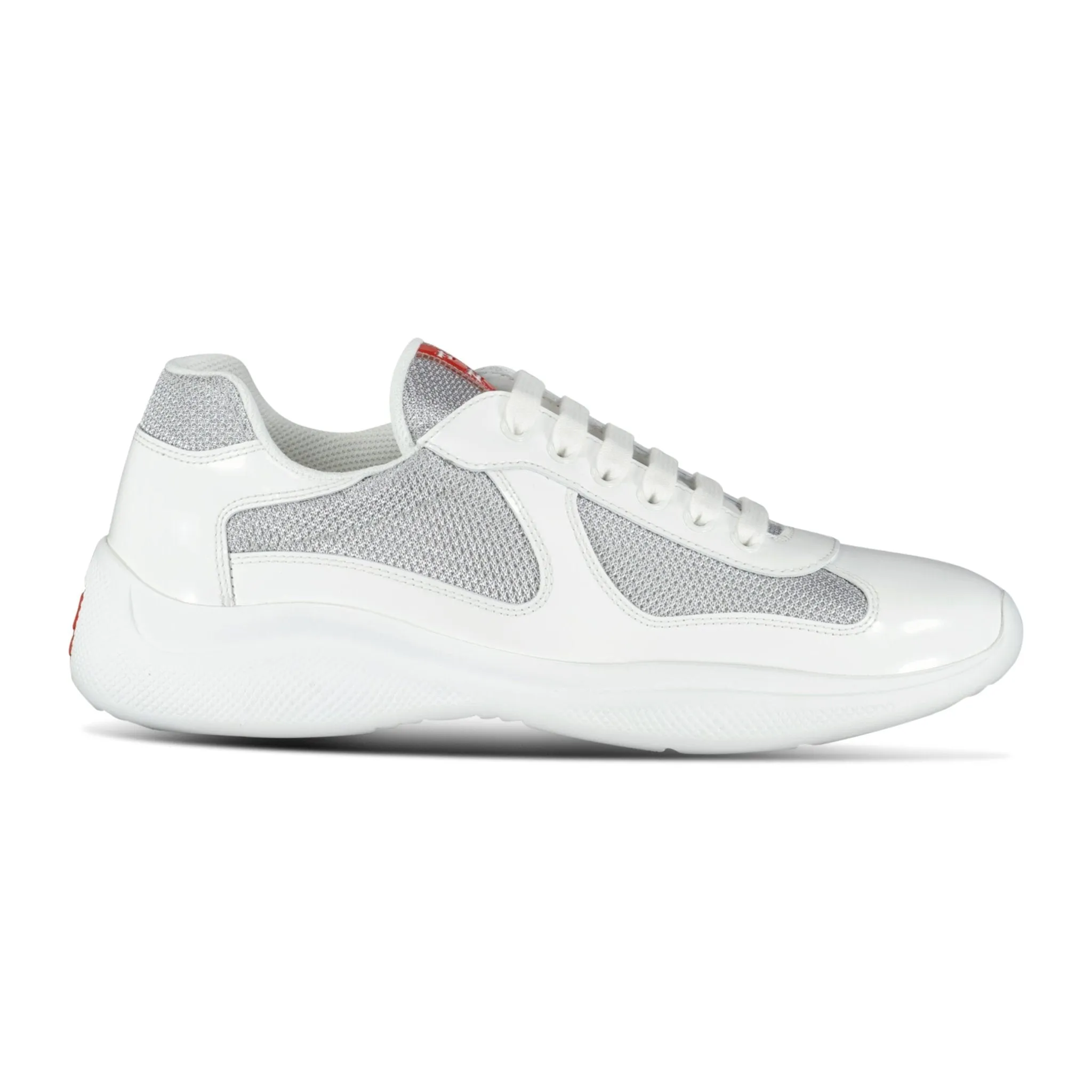 Americas Cup Mesh Runners Patent White