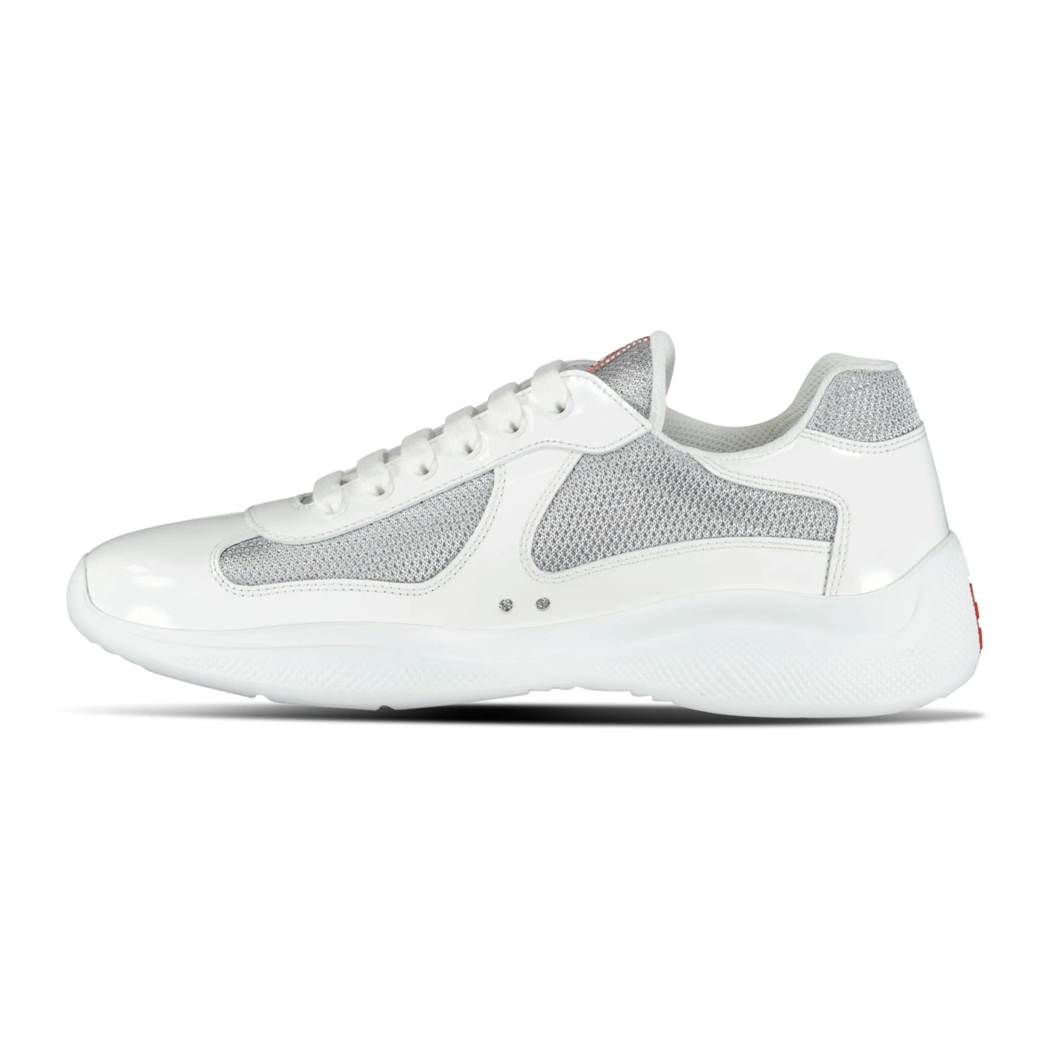 Americas Cup Mesh Runners Patent White