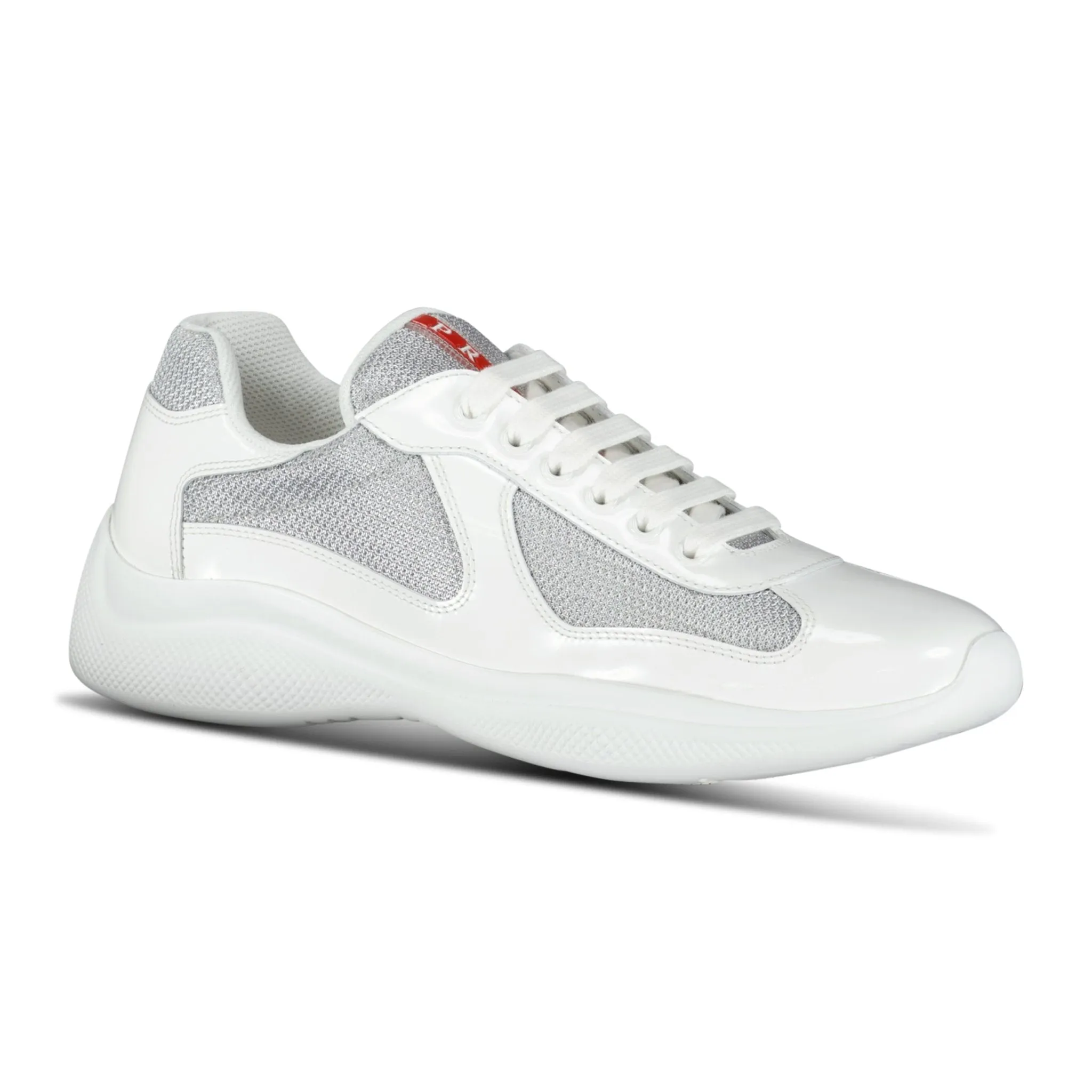 Americas Cup Mesh Runners Patent White