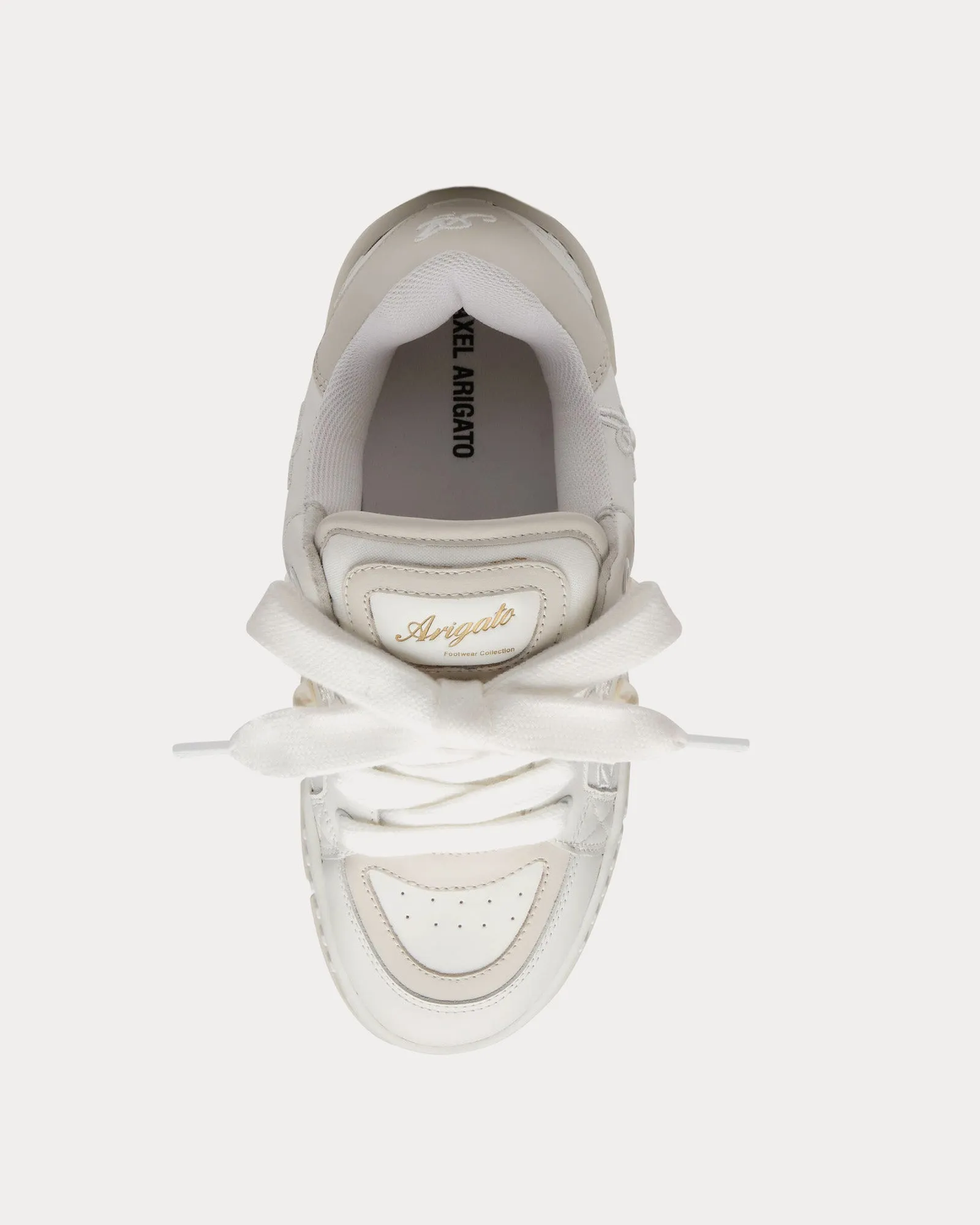Area Haze Pearl White / Off White Low Top Sneakers