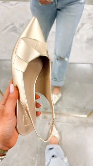 Audrey Flats- Gold