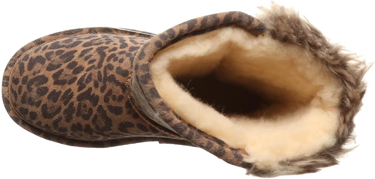 BEARPAW Youth Boshie Multiple Colors | Youth's Boot Classic Suede | Kid's Slip On Boot | Comfortable Winter Boot