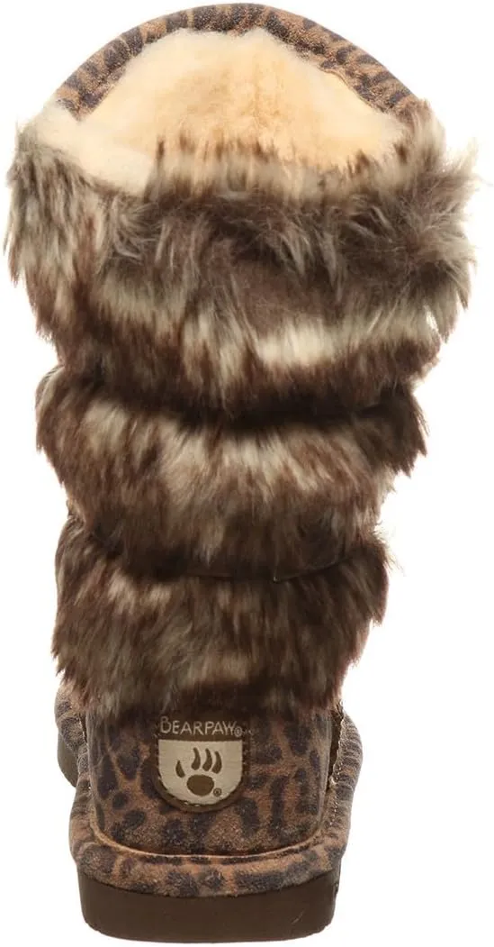 BEARPAW Youth Boshie Multiple Colors | Youth's Boot Classic Suede | Kid's Slip On Boot | Comfortable Winter Boot