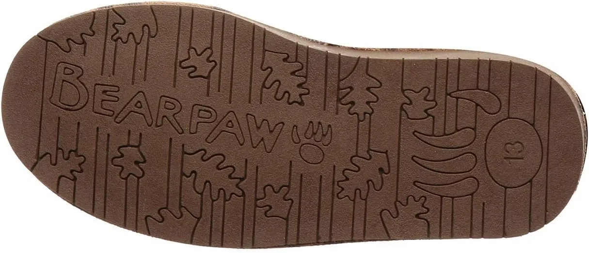 BEARPAW Youth Boshie Multiple Colors | Youth's Boot Classic Suede | Kid's Slip On Boot | Comfortable Winter Boot