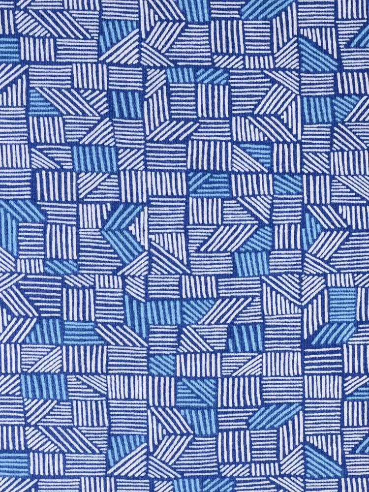 Bellini Dress - Blue Lines