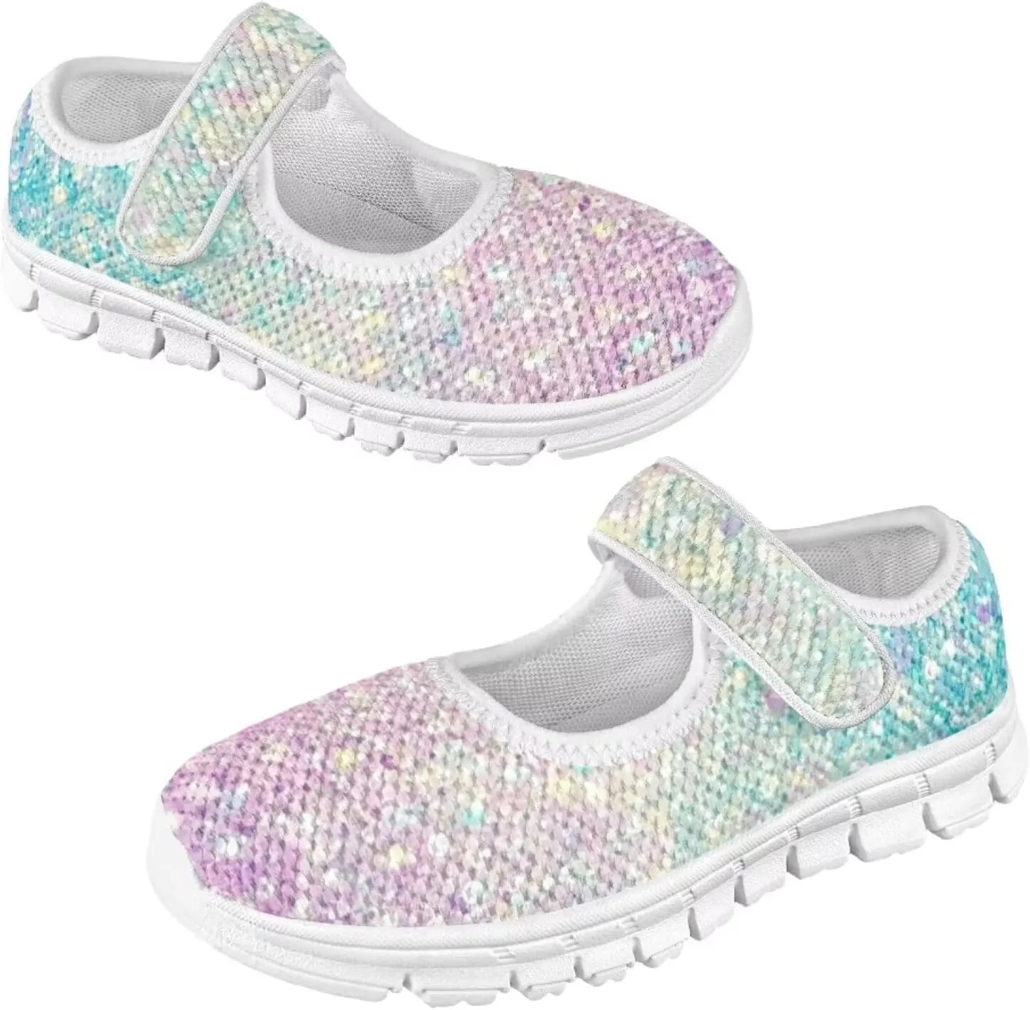 Binienty Little/Big Girl Mary Jane Flat Shoes Casual Slip On Ballet School Shoes Cozy Lightweight