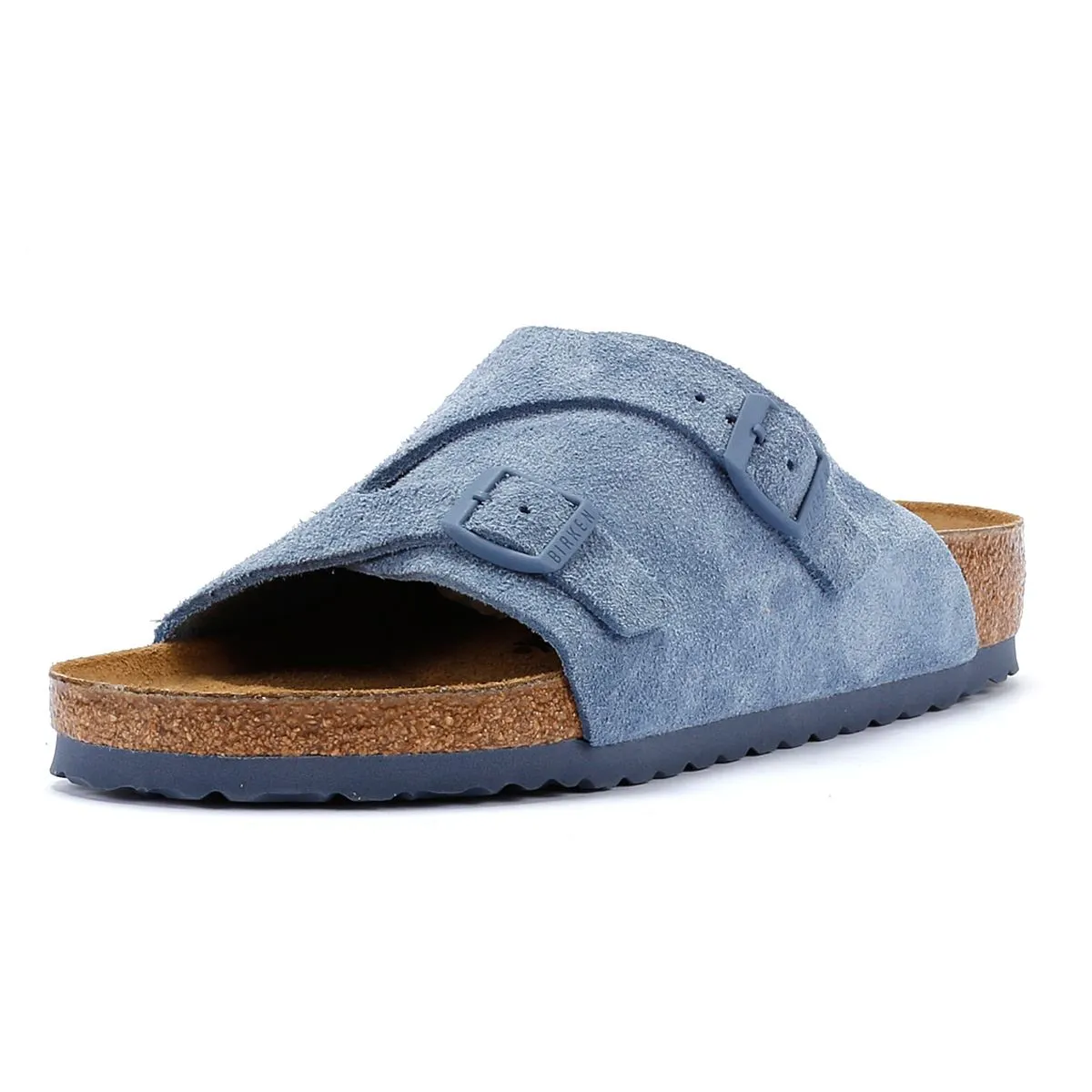 Birkenstock Zurich Suede Elemental Blue Sandals