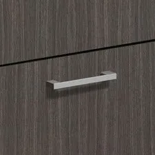 Bl Series Field Installed Arched Bridge Pull, Arch, 4.25 X 0.75 X 0.38, Polished Silver, 2/carton