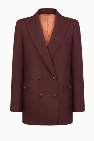 Blazé Milano Misaka Everynight Blazer - Eggplant