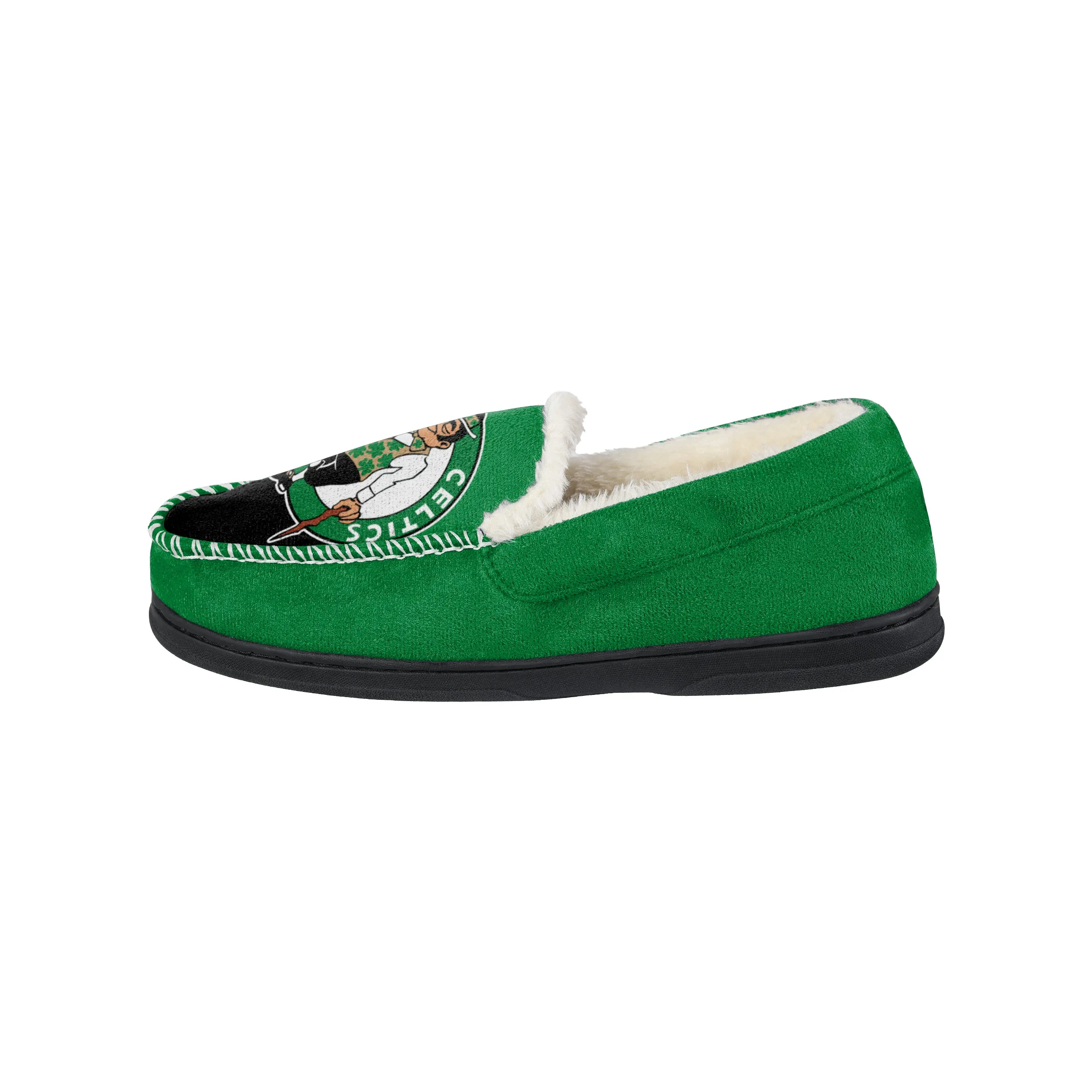BOSTON CELTICS MEN'S COLOR BLOCK MOCCASINS