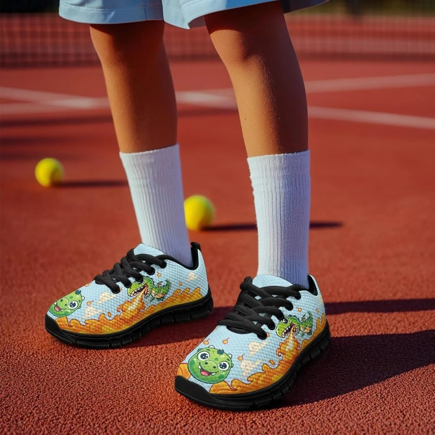 Boys Running Shoes Breathable Kids Tennis Shoes Boys' Athletic Shoes for Runners