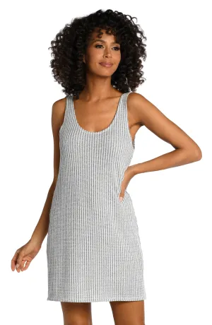 Breezy Stripe Tank Dress Cover Up (Final Sale)