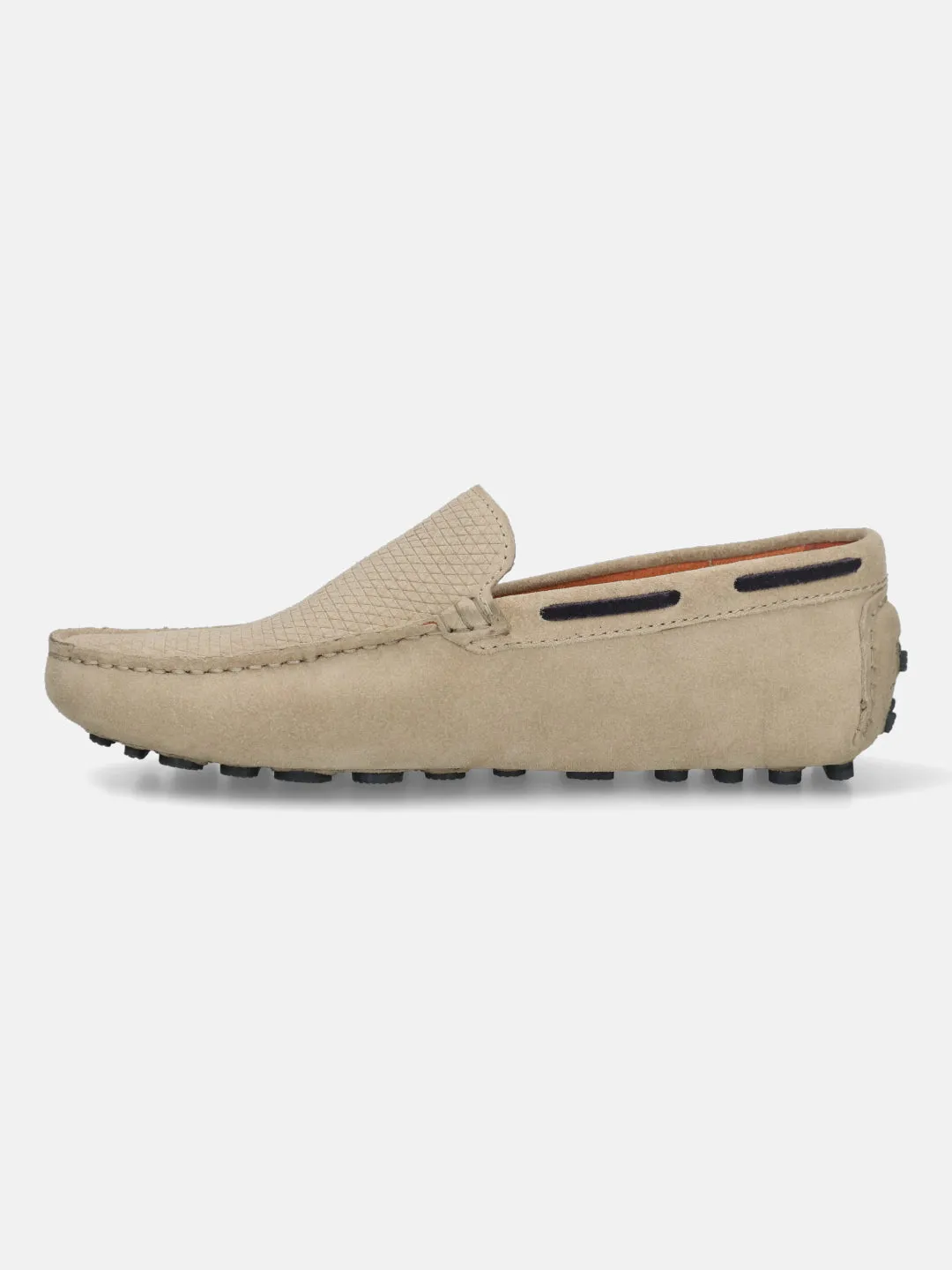 bugatti Sand Premium Leather  Slip On