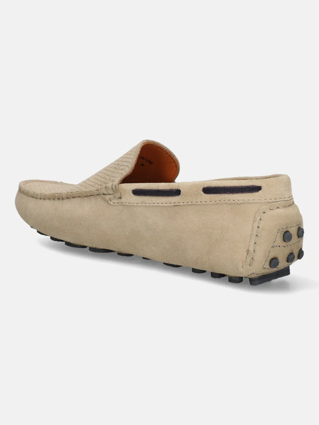 bugatti Sand Premium Leather  Slip On