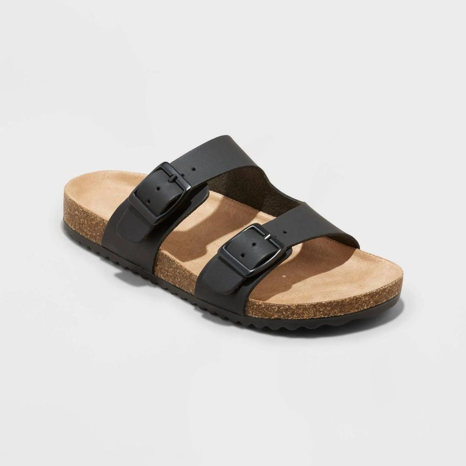Cat & Jack Kids Girls Drew Slip-On Footbed Sandals 86494238 Black 1