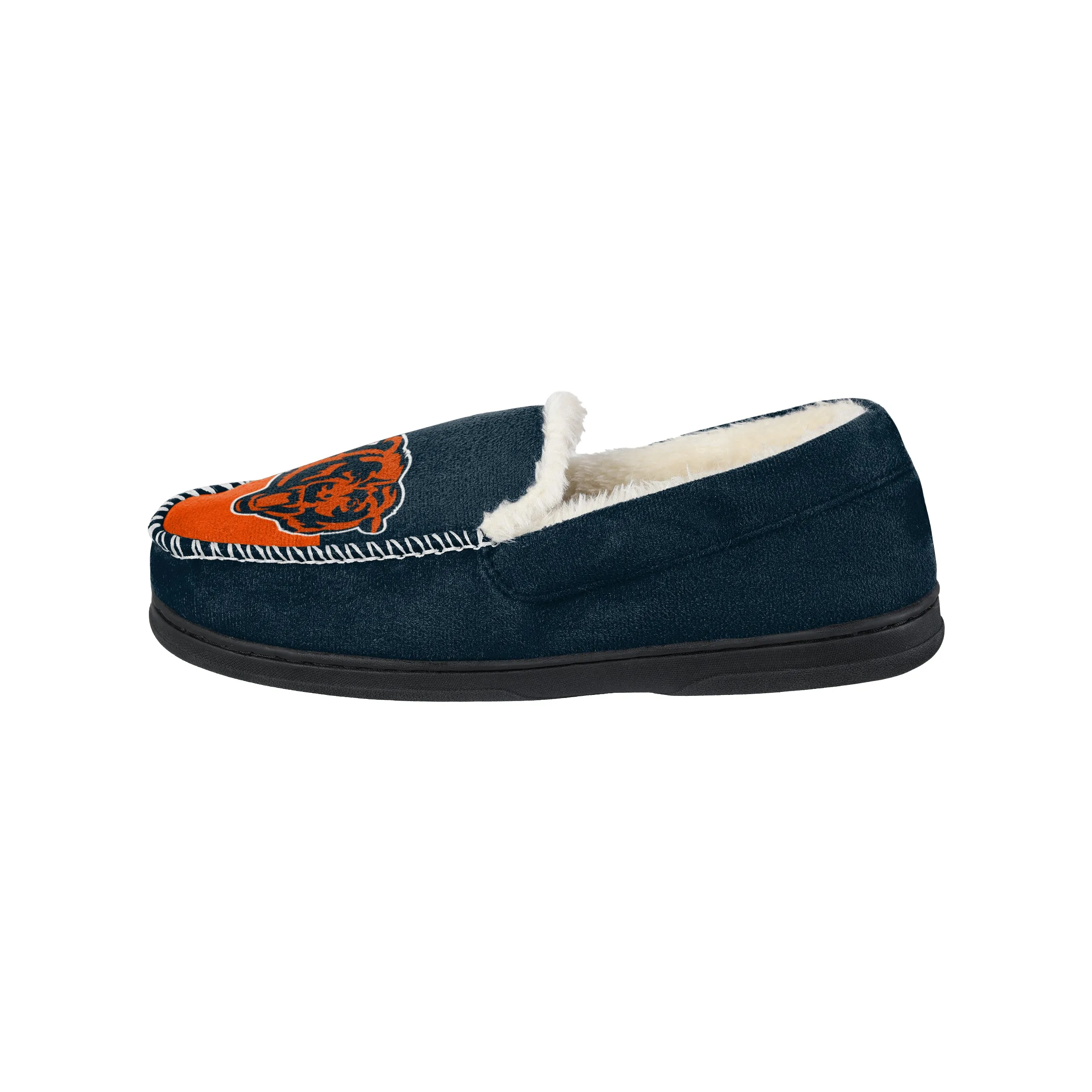 CHICAGO BEARS MEN'S COLOR BLOCK MOCCASINS
