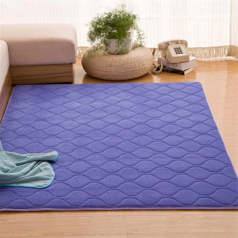 Classic Quilted Memory Foam Rug