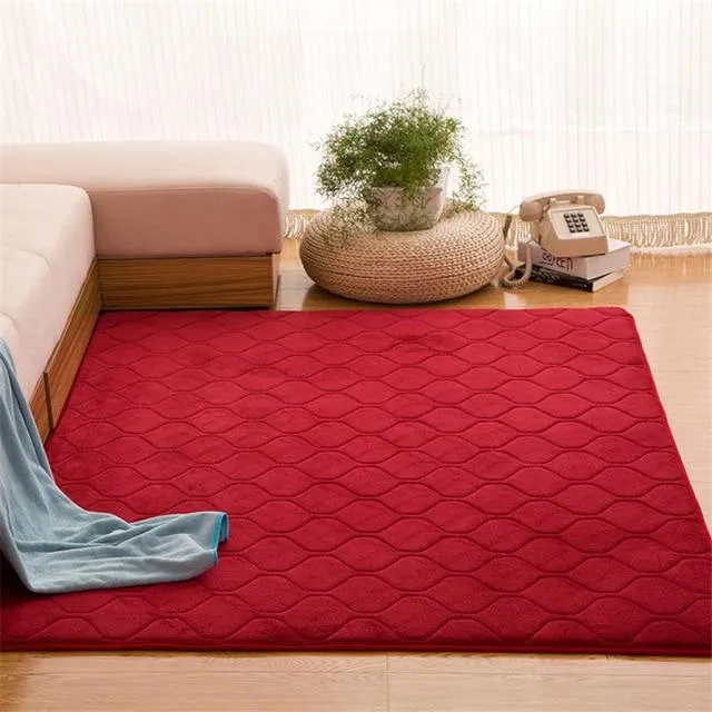 Classic Quilted Memory Foam Rug
