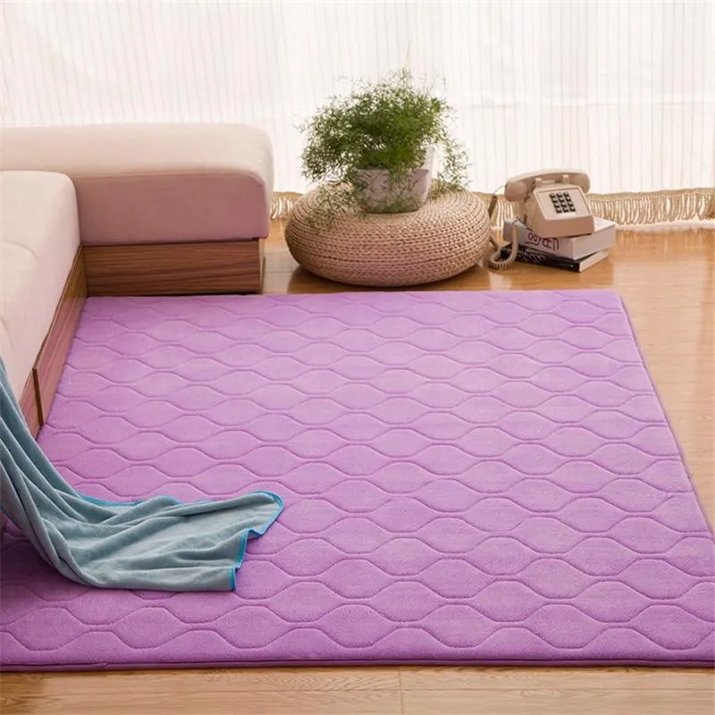 Classic Quilted Memory Foam Rug