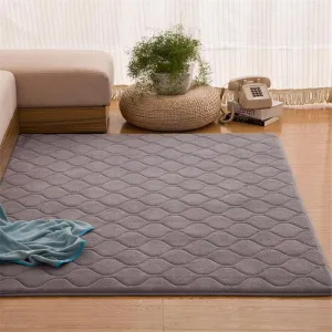 Classic Quilted Memory Foam Rug