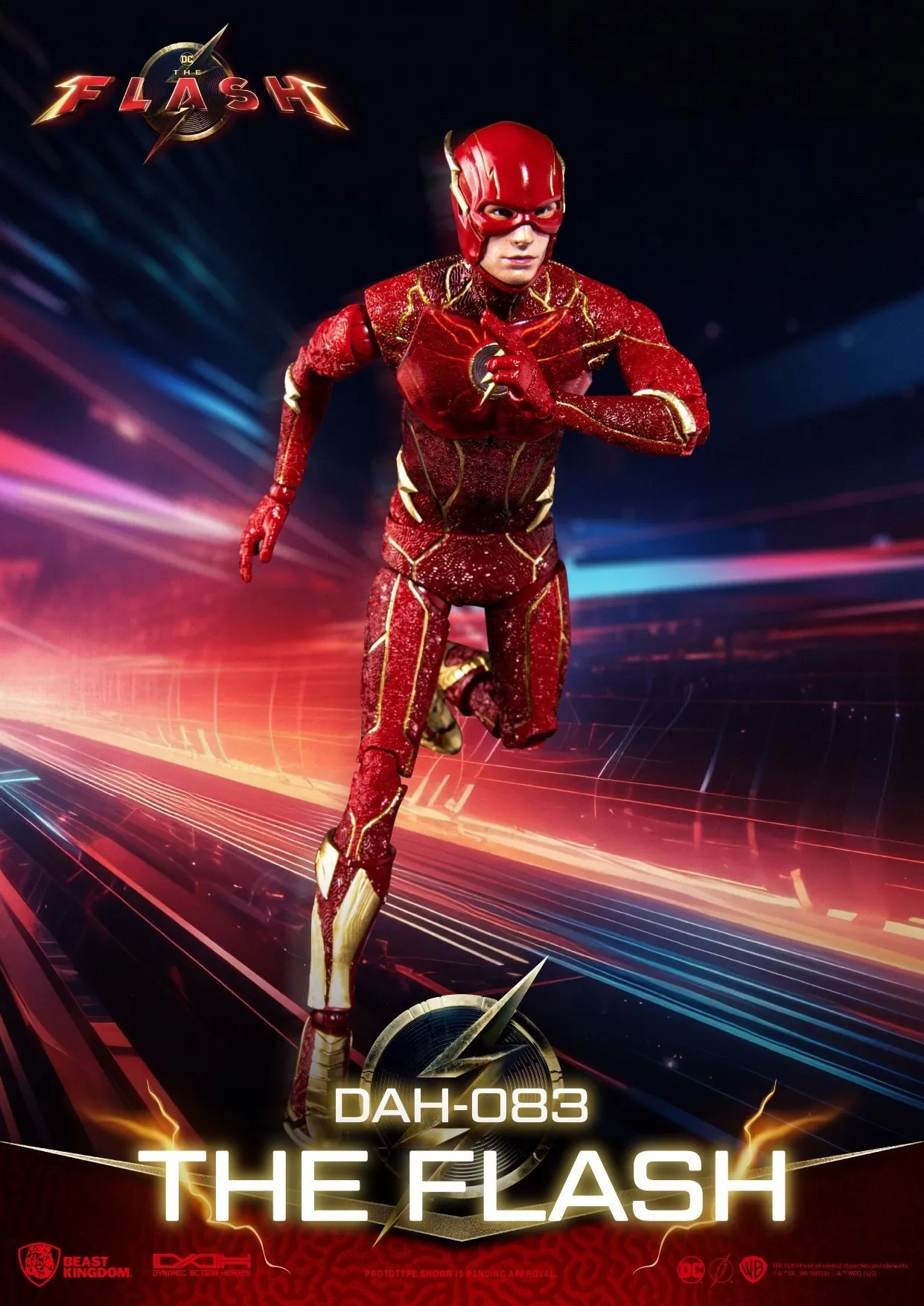 DC Flash Movie Dynamic 8ction Heroes DAH-083 The Flash