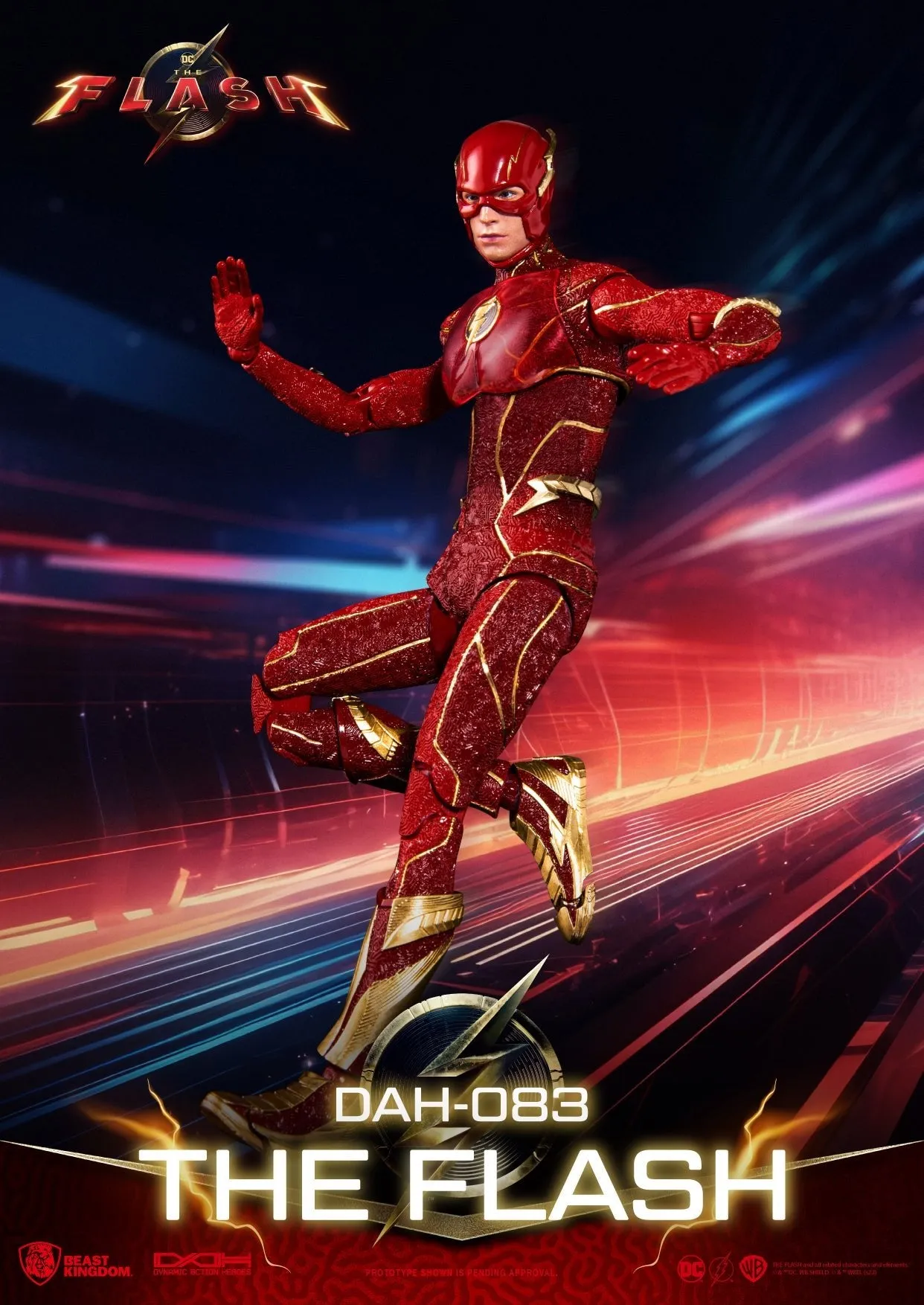 DC Flash Movie Dynamic 8ction Heroes DAH-083 The Flash