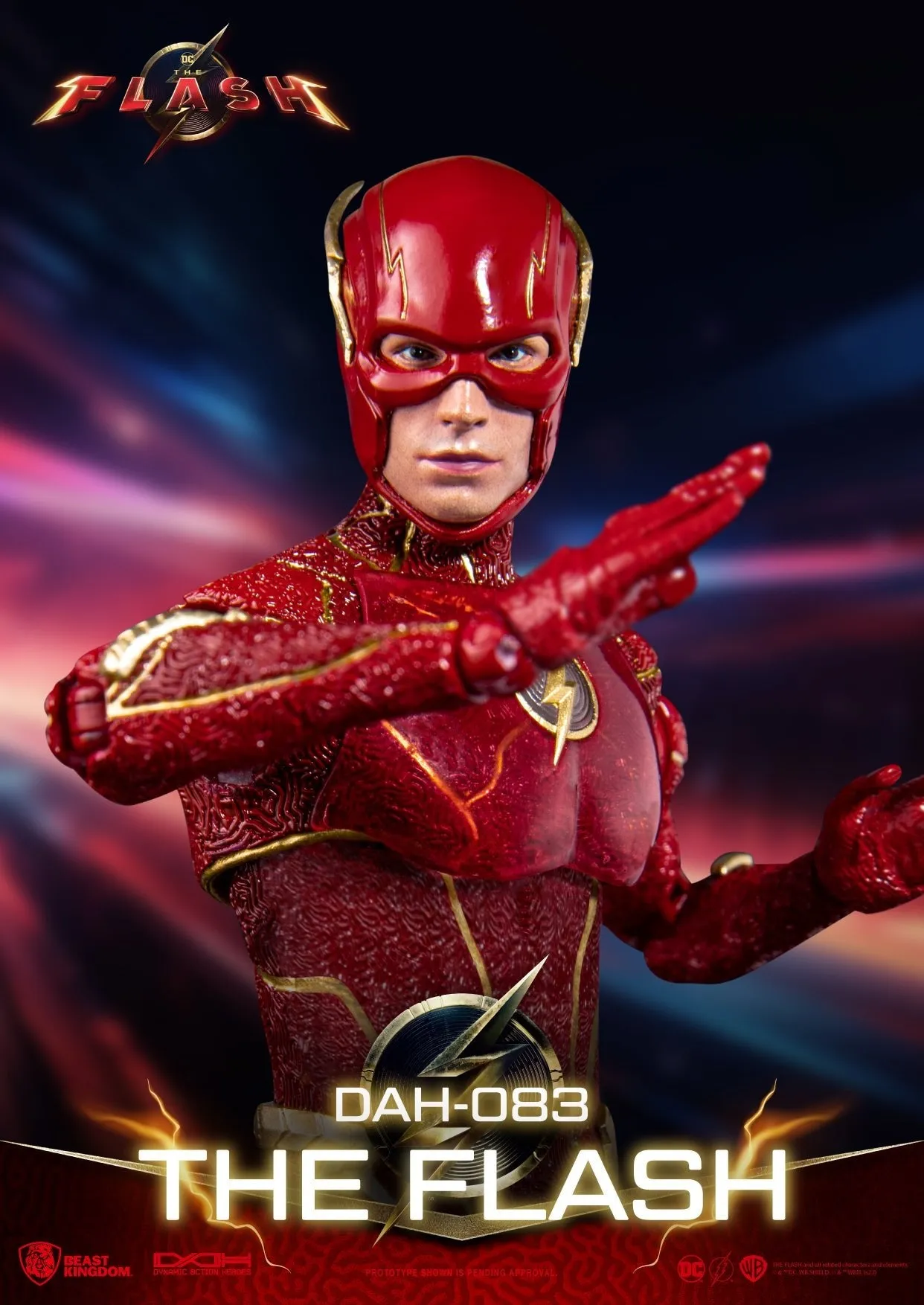 DC Flash Movie Dynamic 8ction Heroes DAH-083 The Flash