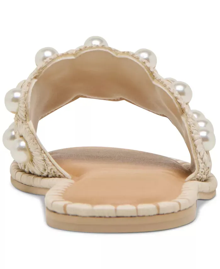 Dolce Vita Harlyn Pearl Sandals - Vanilla Raffia
