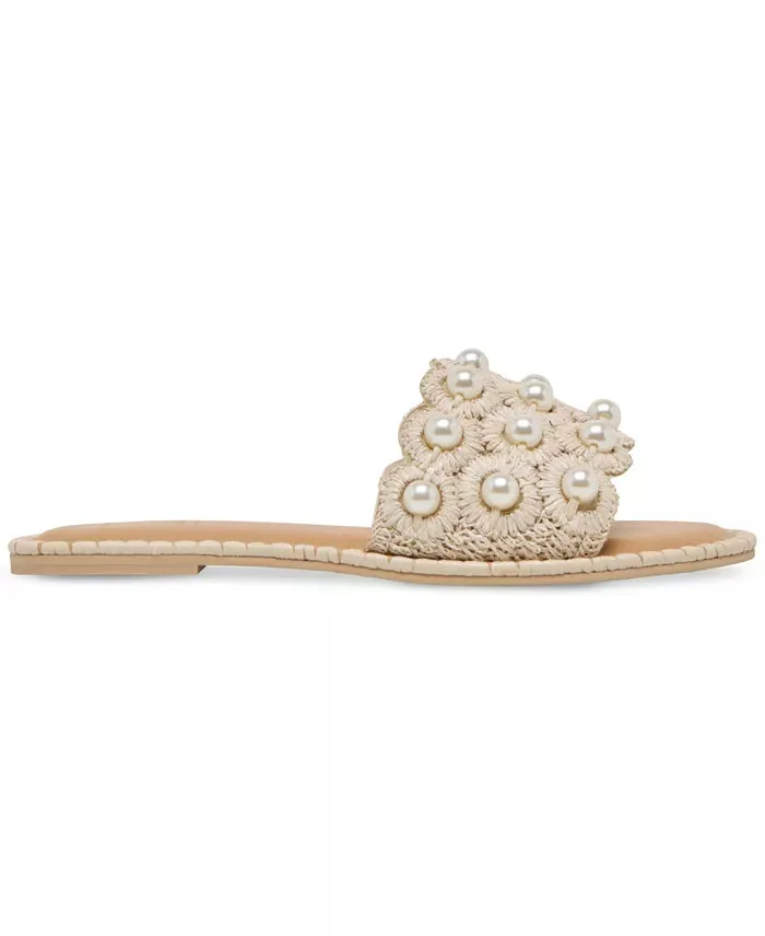 Dolce Vita Harlyn Pearl Sandals - Vanilla Raffia