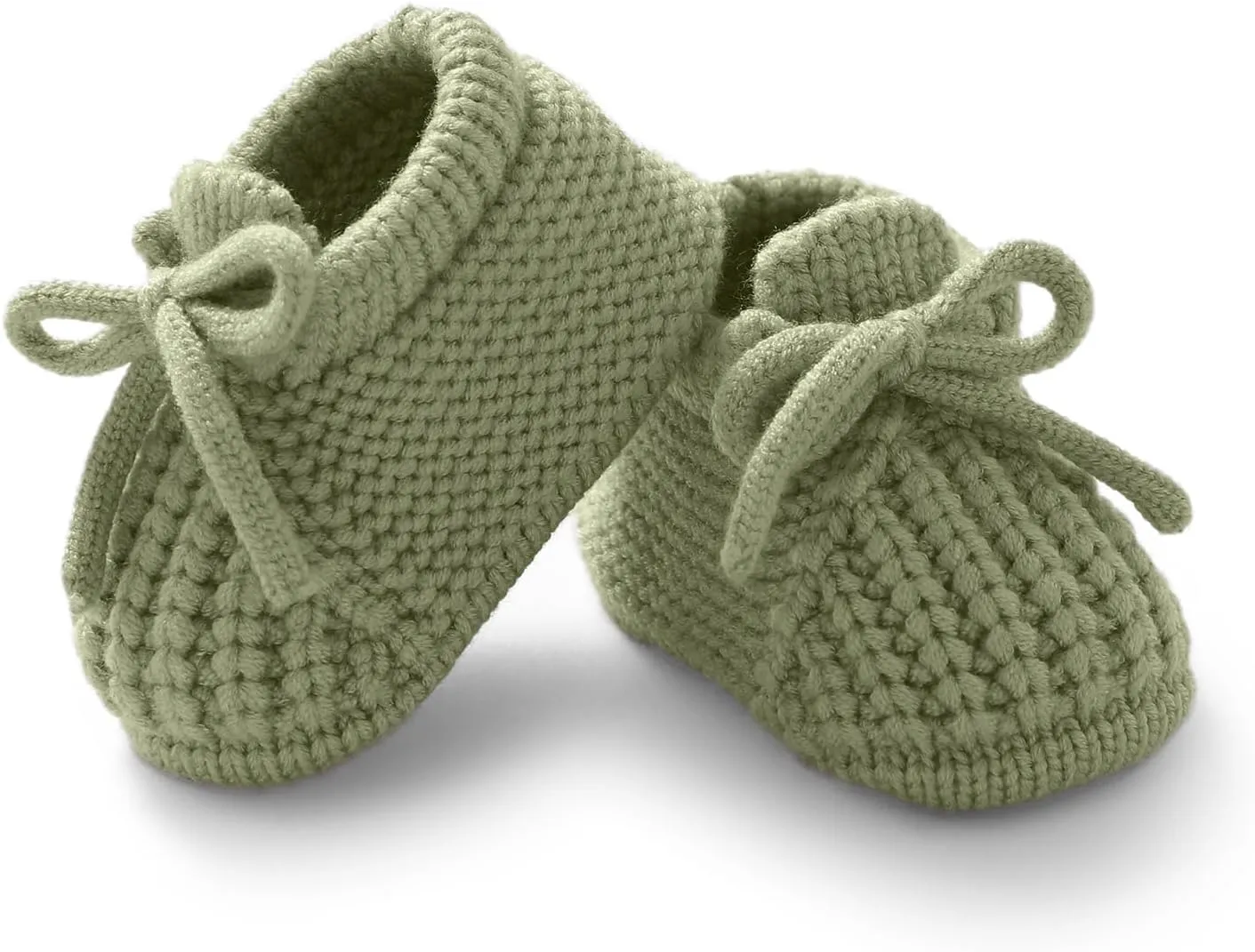 DovFanny Baby Booties Newborn Baby First Shoes Cozy Warm Knit Soft Booties for Toddler Infant Boy Girl
