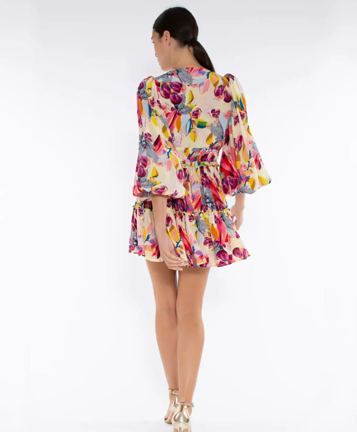 Evi Dress - Figs & Florals