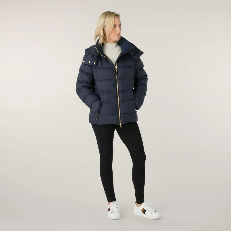 Fairfax & Favor Alexandra Ladies Trainer - Tan/Navy