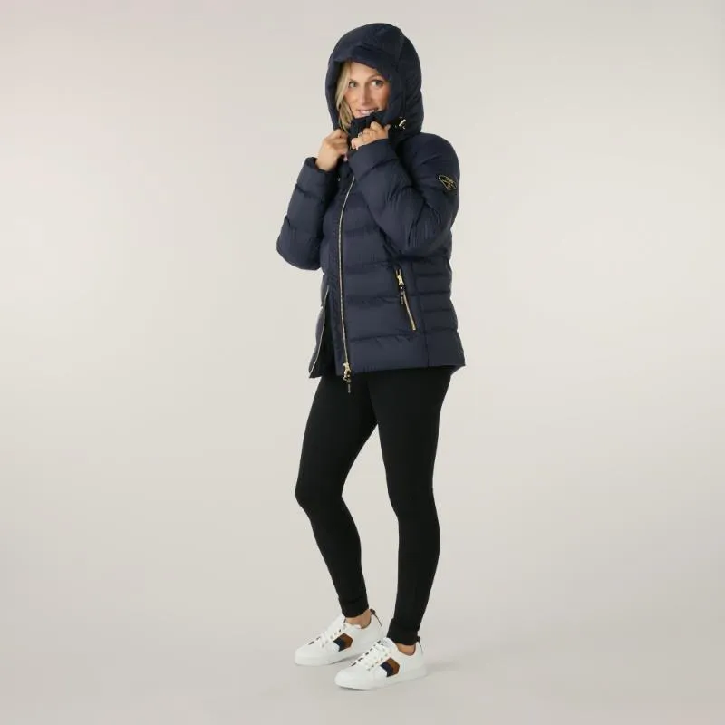 Fairfax & Favor Alexandra Ladies Trainer - Tan/Navy