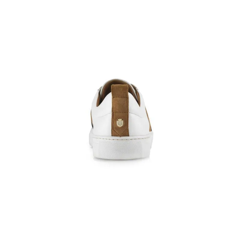Fairfax & Favor Alexandra Ladies Trainer - Tan/Navy