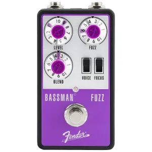 Fender Bassman Fuzz 2 Voice Bass Effects Pedal - 0234611000