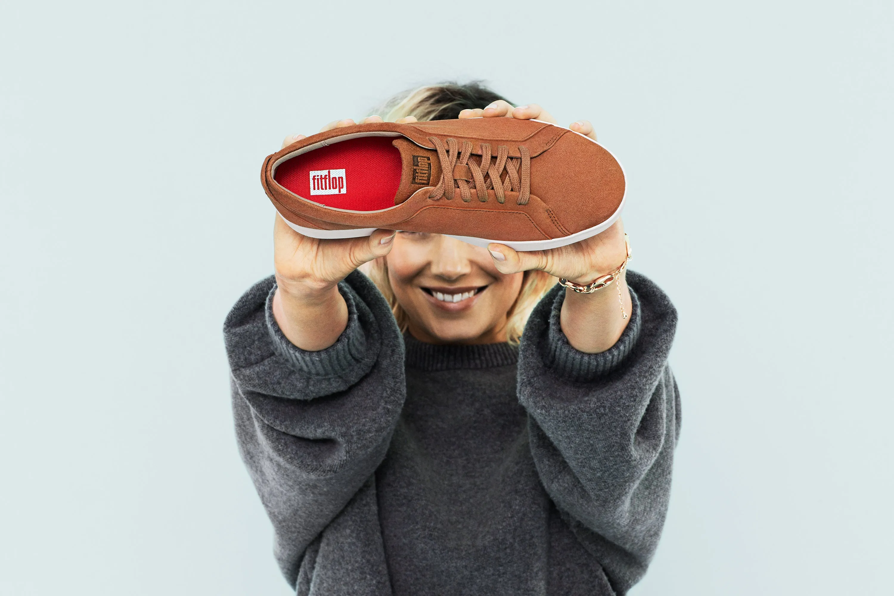FitFlop RALLY Suede Trainers
