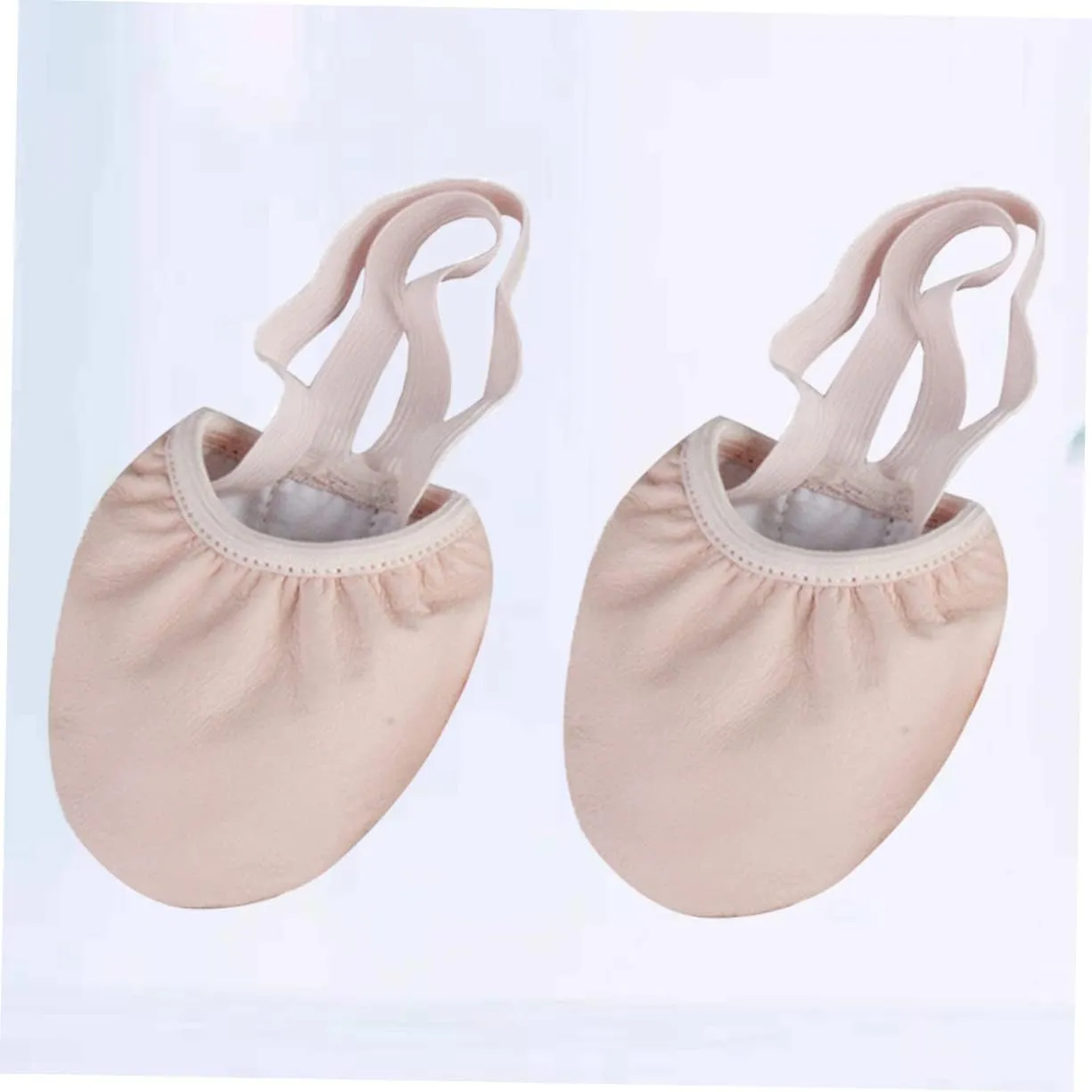 GARVALON Half Sole Dance Shoes Dance Sneakers Elastic Toe Shoes for Ballet Yoga Folk Modern Ballroom Jazz Dance Size 39