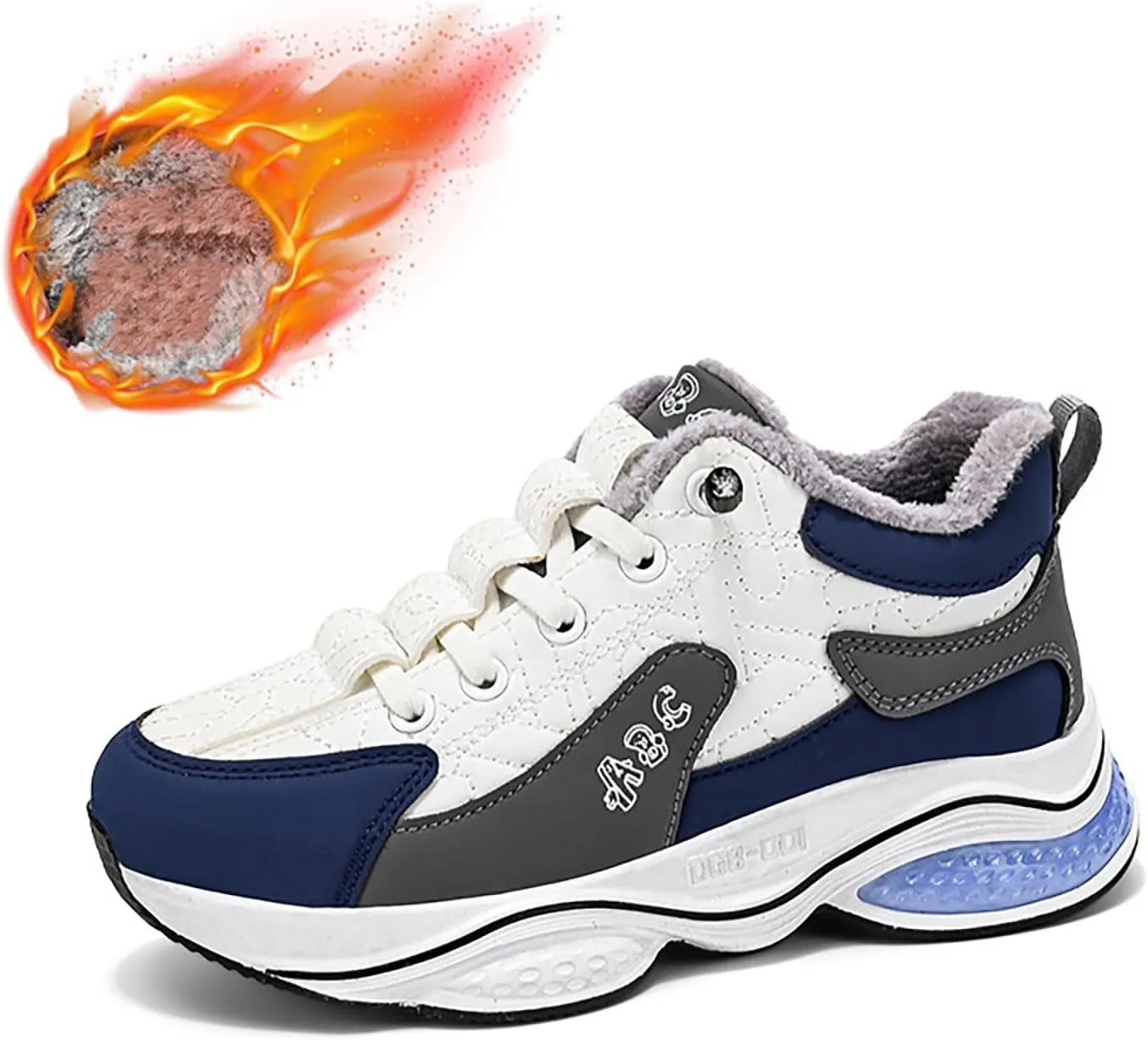 Girls Boots Fashion All Seasons Children Sports Shoes Girls Boys Flat Sole Thick Sole Non Slip Warm Boots