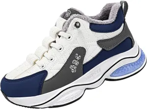 Girls Boots Fashion All Seasons Children Sports Shoes Girls Boys Flat Sole Thick Sole Non Slip Warm Boots