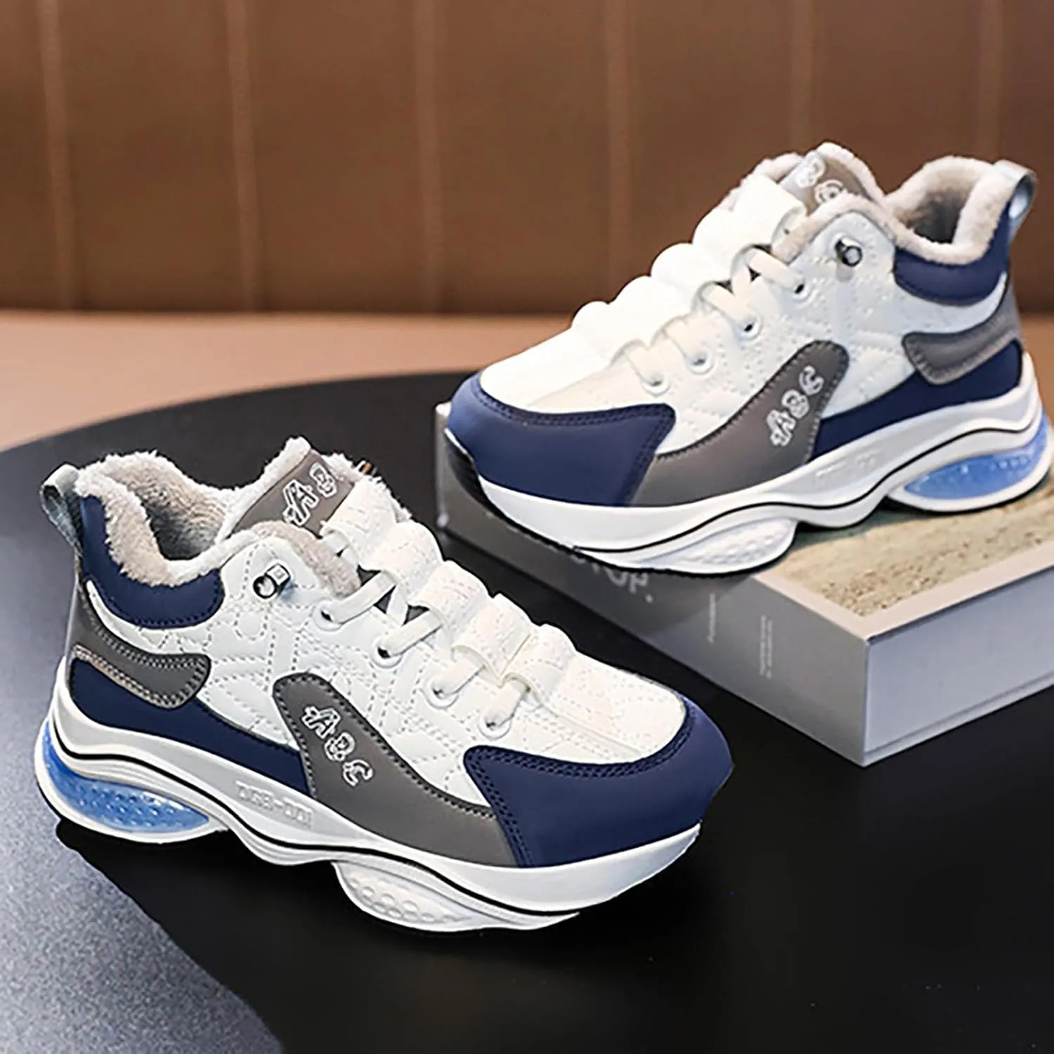 Girls Boots Fashion All Seasons Children Sports Shoes Girls Boys Flat Sole Thick Sole Non Slip Warm Boots