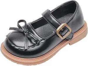 Girls Kids Rubber Sole Dress Sandals Toddler ow Heels Bow Baptism Shoes Summer Soft Baby Girls Christening Wide Shoes