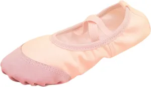 Girls Pik Ballet Shoes Toddler Canvas Ballet Slippers Dance Shoes for Boys/Little Kid/Big Kid Ballet Shoes for Girls