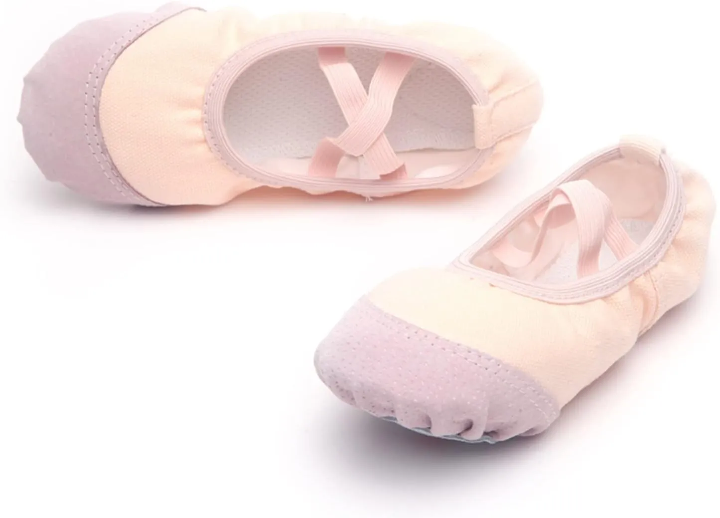 Girls Pik Ballet Shoes Toddler Canvas Ballet Slippers Dance Shoes for Boys/Little Kid/Big Kid Ballet Shoes for Girls
