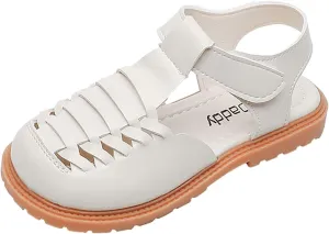 Girls Sandals Casual Shoes Bowknots Flat Sandals Light Weight Summer Dress Shoes Little Toddler Girl Dress Shoe