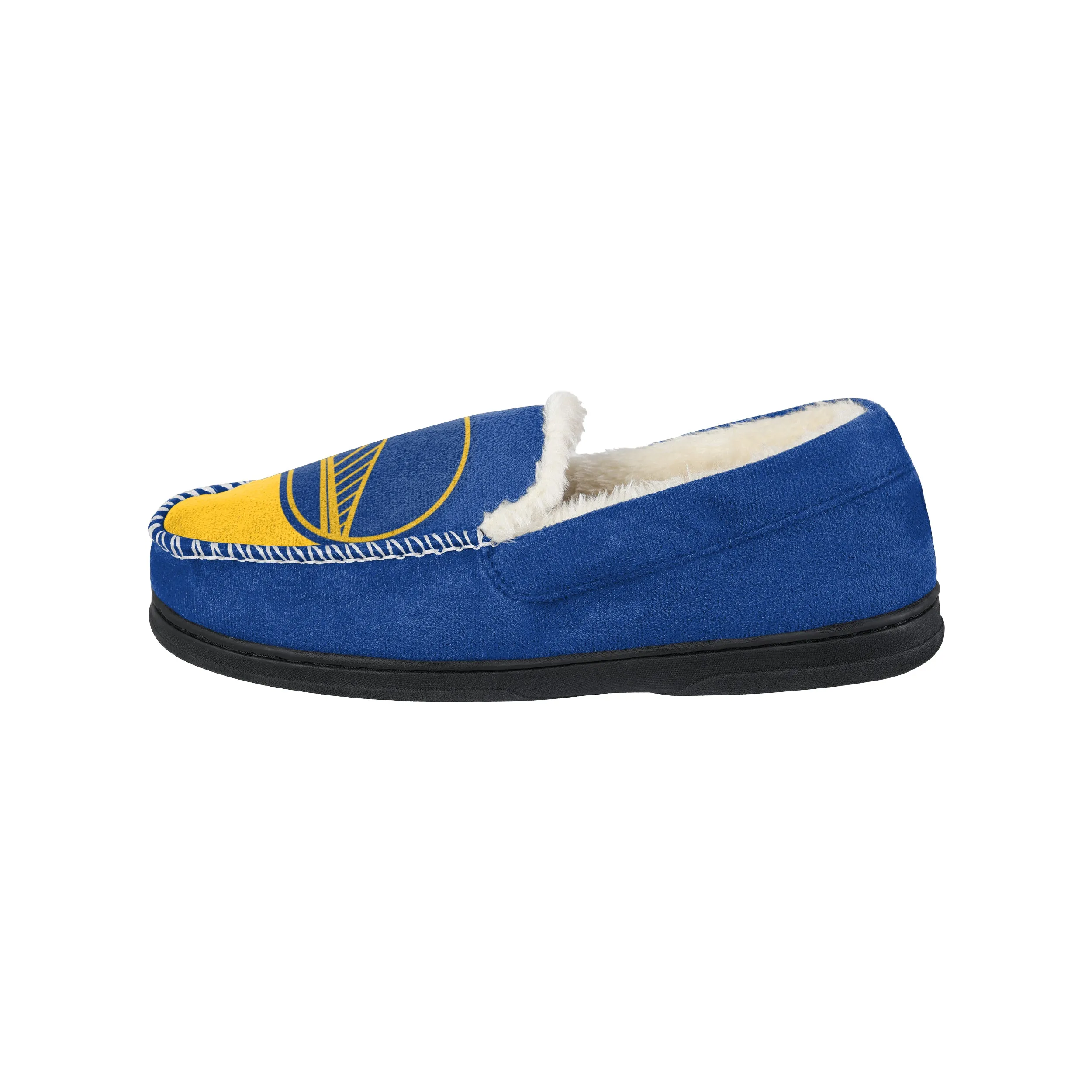 GOLDEN STATE WARRIORS MEN'S COLOR BLOCK MOCCASINS