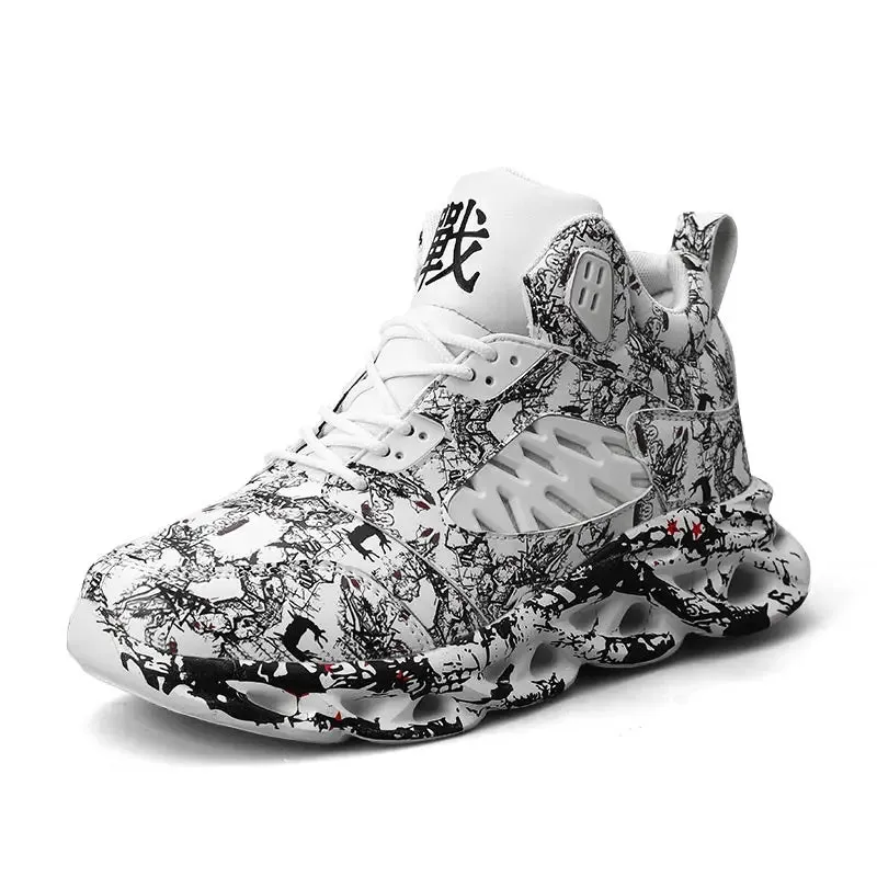 High Top Lightweight Running Shoes Men Sports Shoes Men Sneakers Men's Shoes Sport Yellow Training Gym