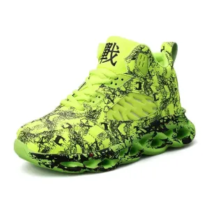 High Top Lightweight Running Shoes Men Sports Shoes Men Sneakers Men's Shoes Sport Yellow Training Gym
