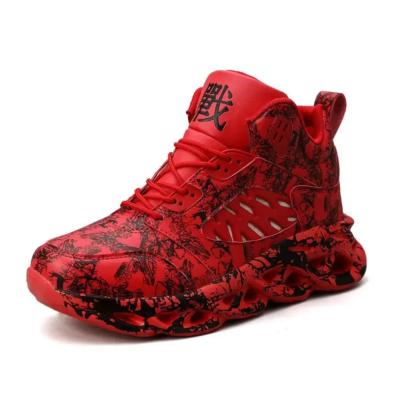 High Top Lightweight Running Shoes Men Sports Shoes Men Sneakers Men's Shoes Sport Yellow Training Gym